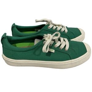 Cariuma Kelly Green Canvas OCA Sneakers Men sz 6.5 (Women sz 8)‎